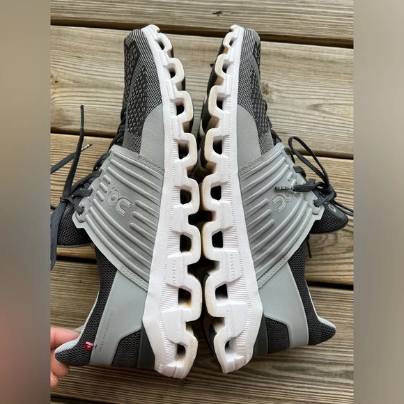 On Cloud Cloudswift Rock Slate Gray Mesh Sneakers Shoes Men’s 12 - Picture 5 of 12